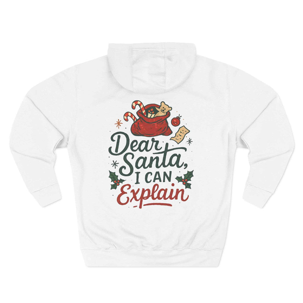 🎅 Dear Santa I Can Explain Funny Christmas Hoodie | Cute Holiday Sweatshirt