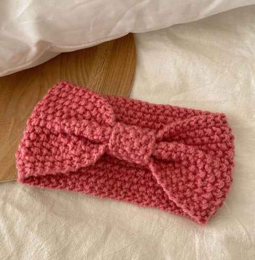 Wool Wide Brimmed Headband Hat Headwear Autumn And Winter Warm Headscarf