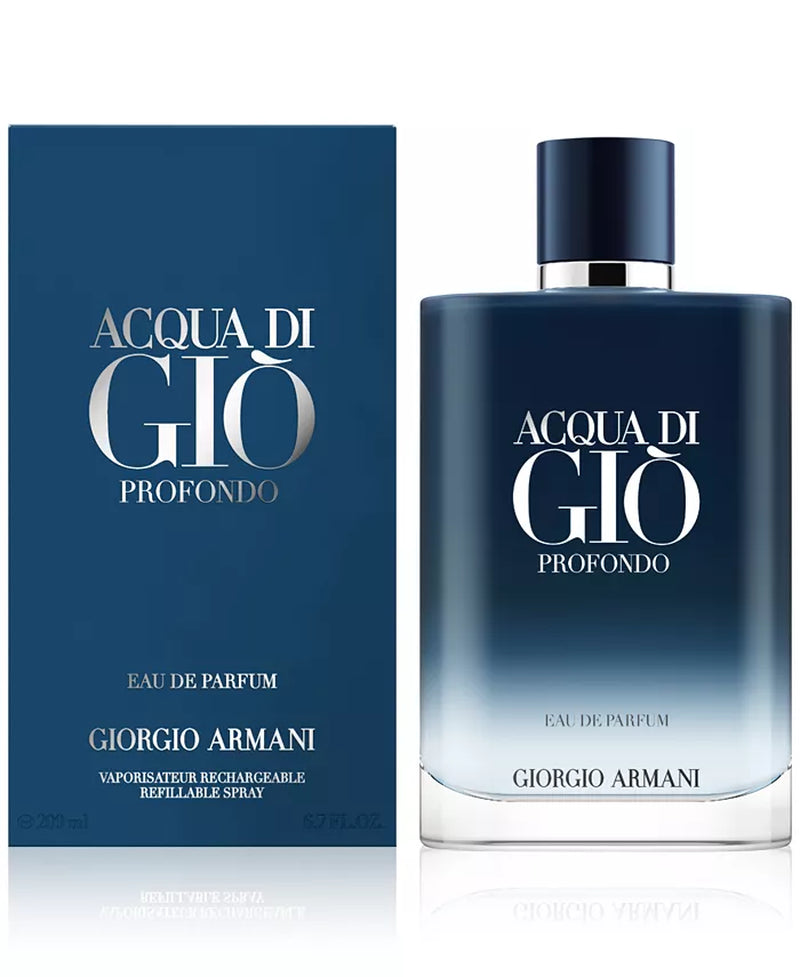 Giorgio Men'S Acqua Di Giã² Profondo Eau De Parfum Spray, 6.7 Oz.