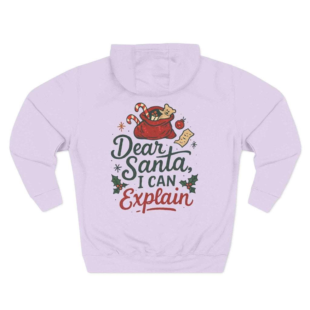 🎅 Dear Santa I Can Explain Funny Christmas Hoodie | Cute Holiday Sweatshirt