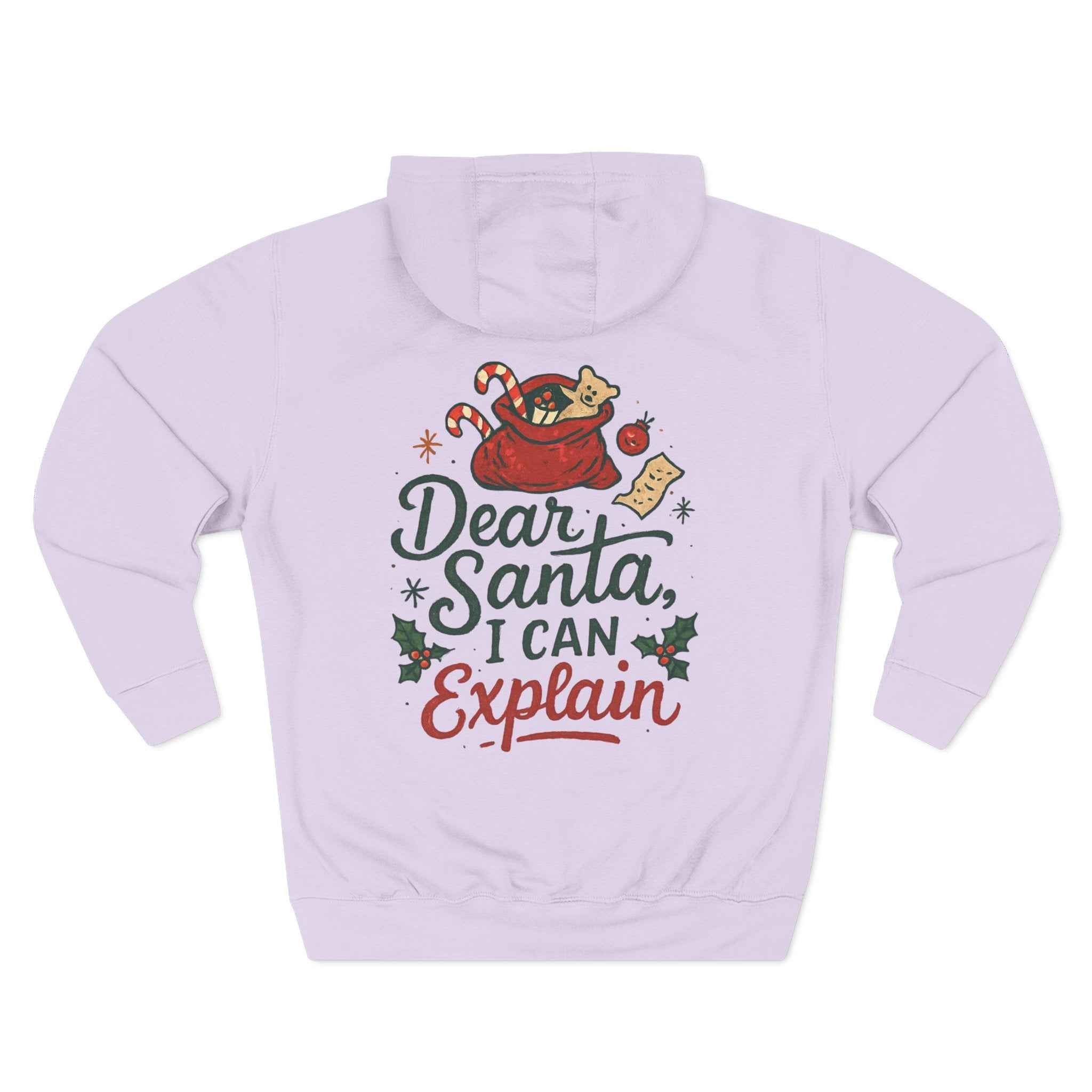 🎅 Dear Santa I Can Explain Funny Christmas Hoodie | Cute Holiday Sweatshirt