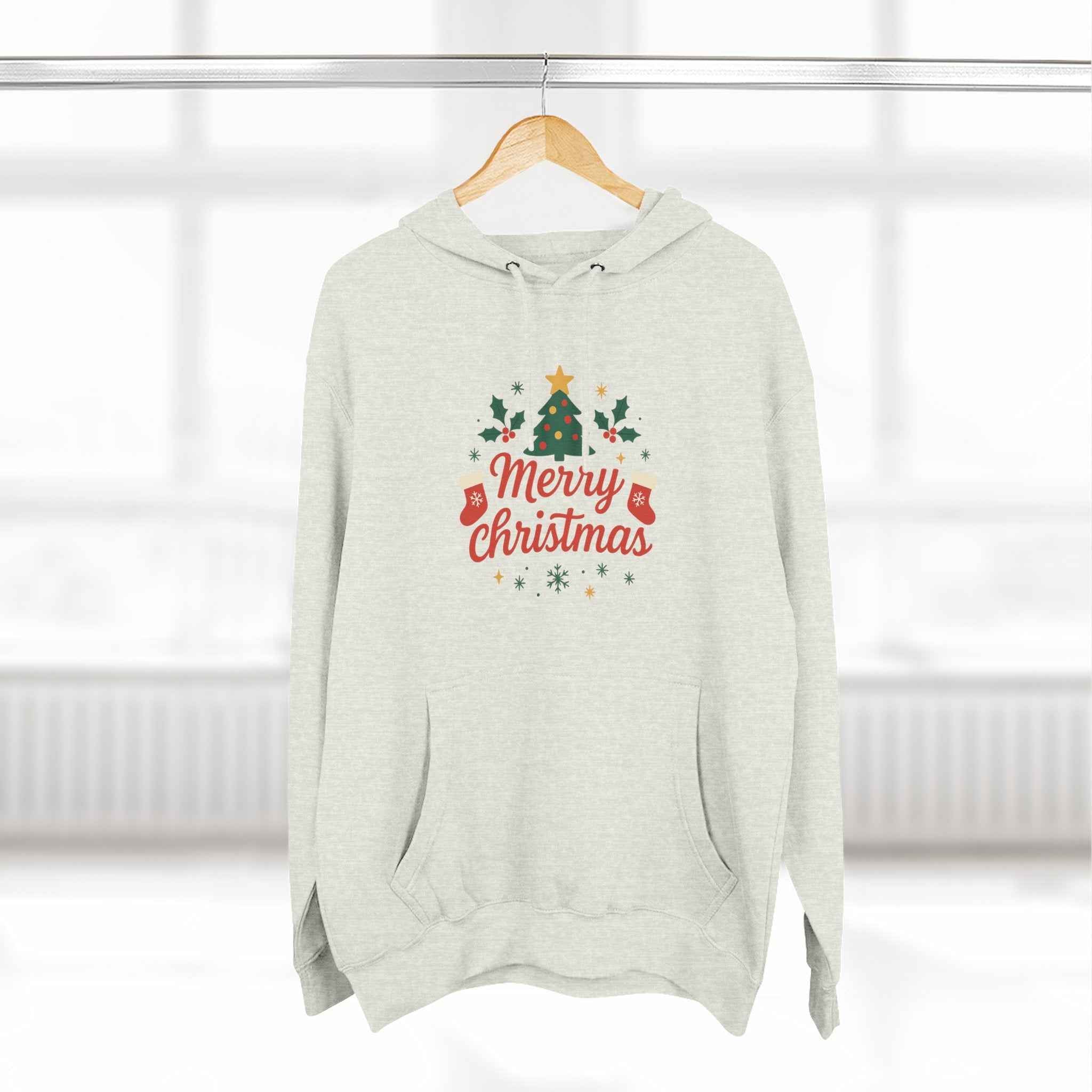“Merry Christmas” Holiday Hoodie – Cozy, Festive & Stylish 🎅