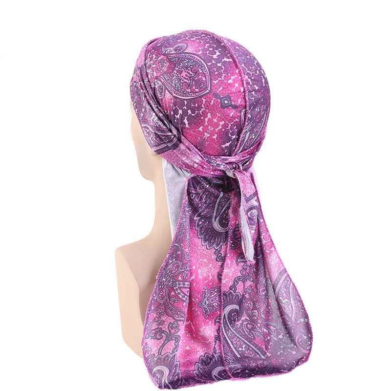 Imitation silk headwear