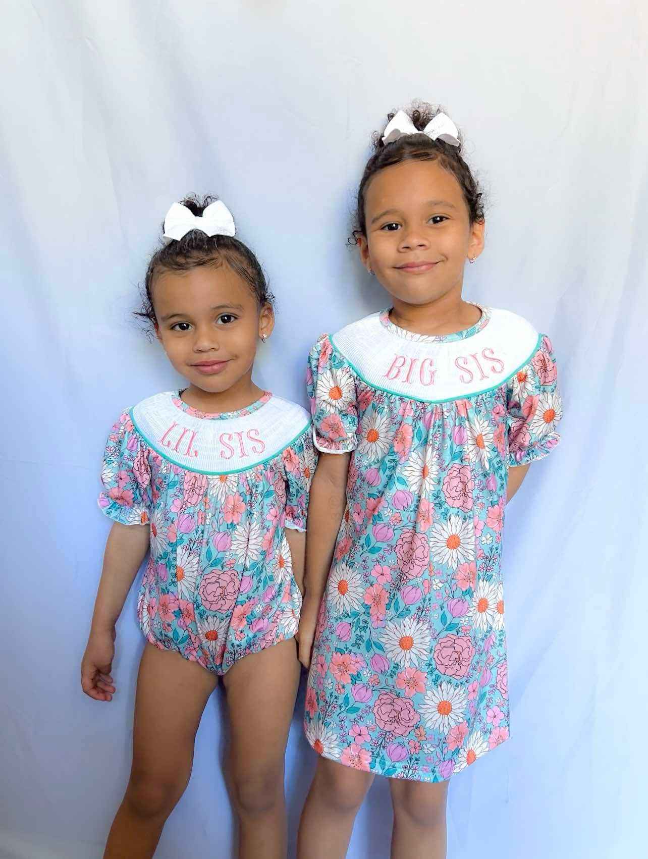 Smocked big sis Dress
