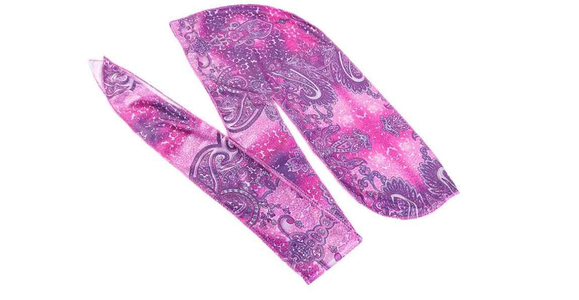 Imitation silk headwear