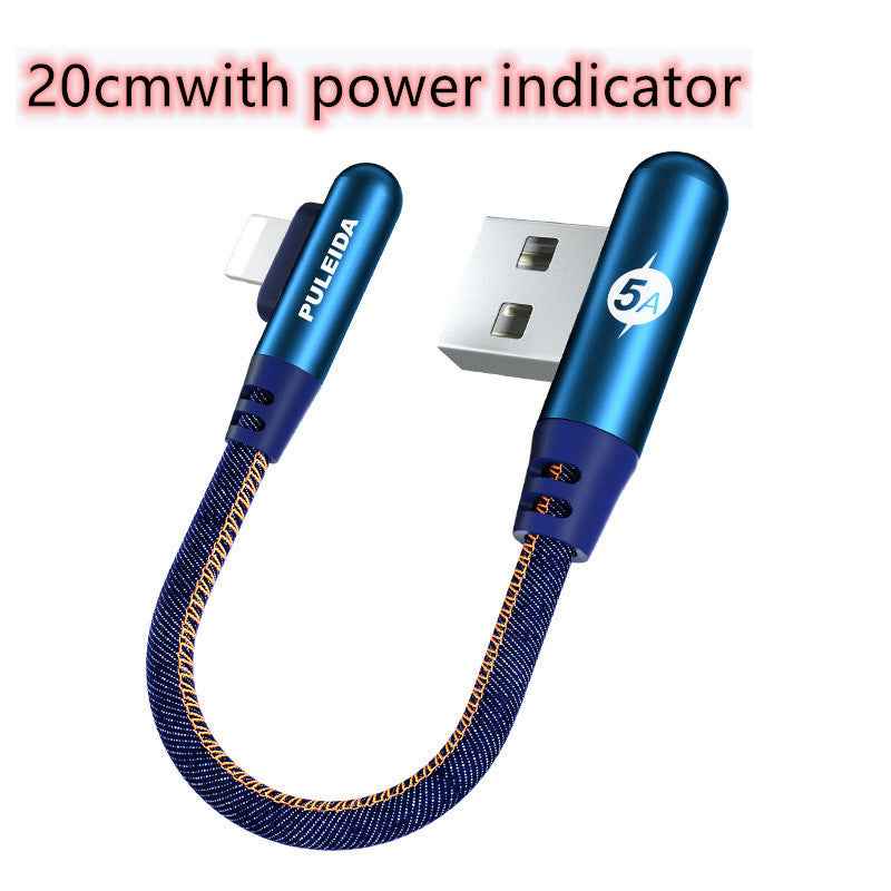 short portable charging wire