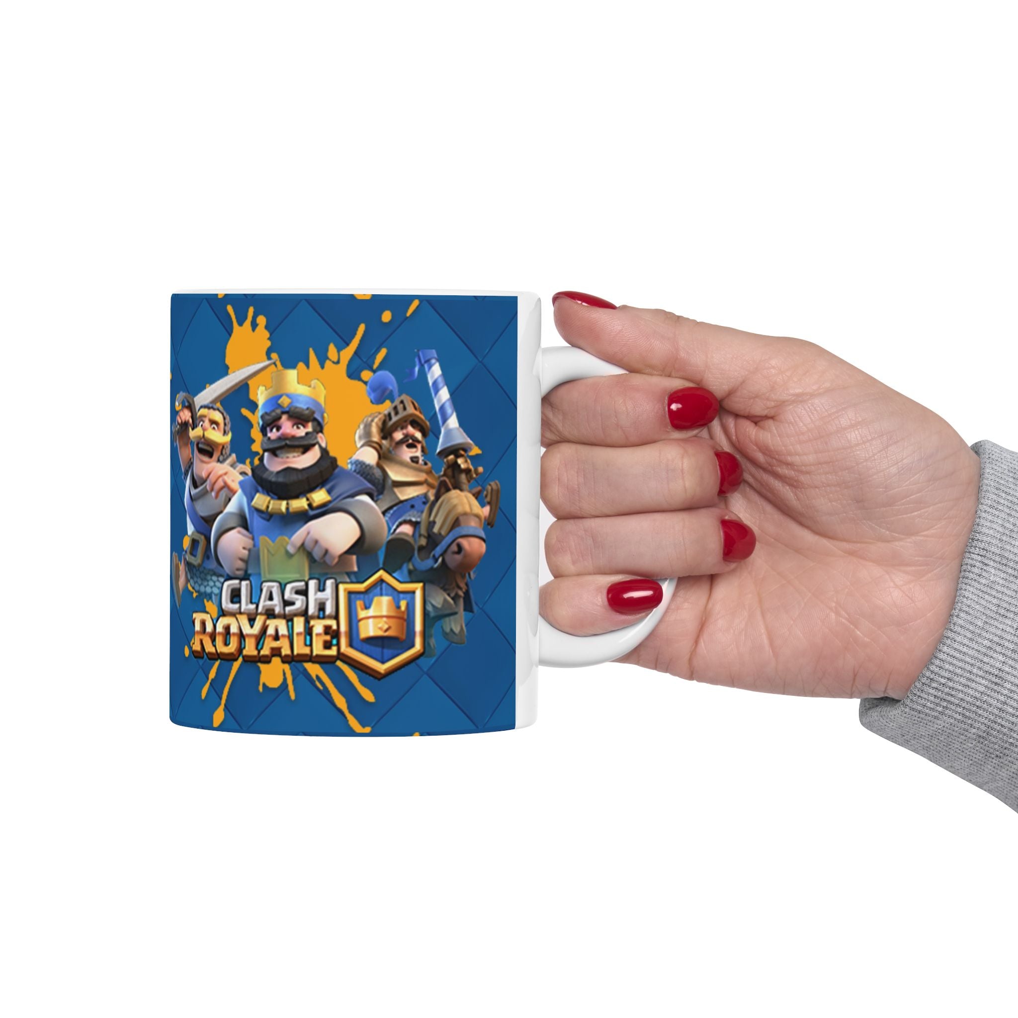 Clash Royale Character Wraparound Ceramic Mug 11oz