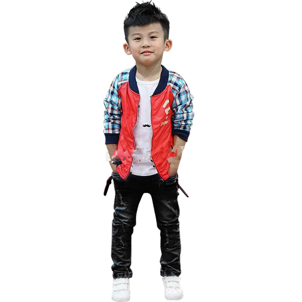 Boys' Stretch Slim Fit Light Blue Denim Jeans