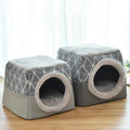 Pet Dog and Cat Bed Villa - Dual Use Space Capsule