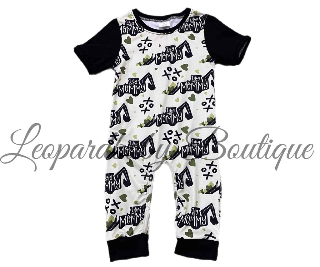I dig my mommy boy romper