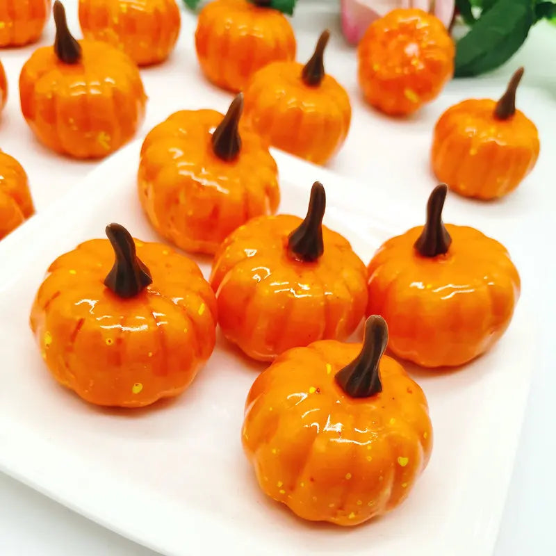 Halloween Artificial Pumpkin Decoration Fake Simulation Vegetable Halloween Decorations for Home Halloween Props DIY Crafts