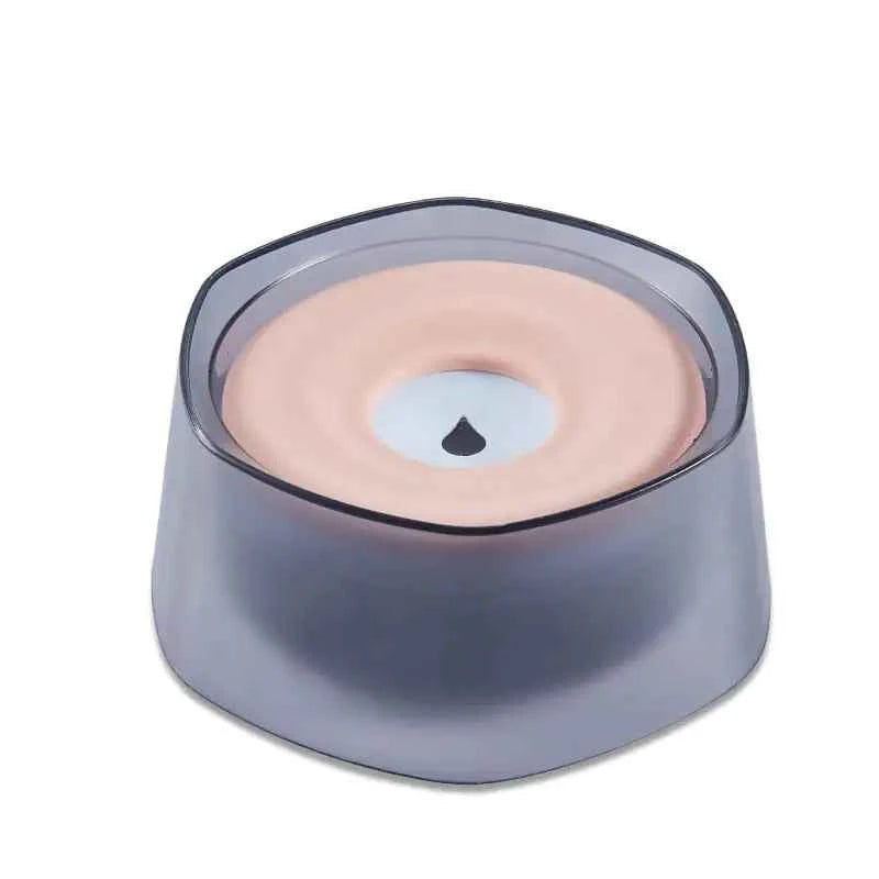 Splash-proof Pet Drinking Bowl for Dogs and Cats