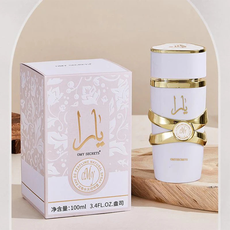 Brand Arabian Wood Perfume Women's Floral Fruity Lasting Fragrance Eau De Toilette Spray Date Charm Fragrance Gift Box 100 Ml
