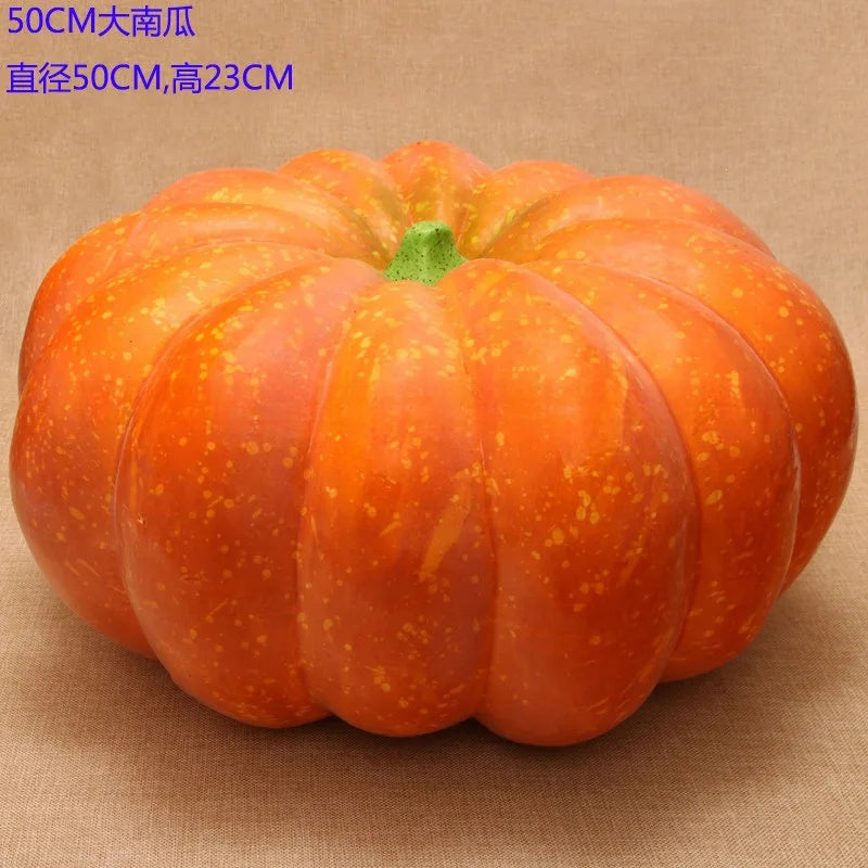 Artificial Vegetable Pumpkins, Kitchen Cabinet, Home Decoration, Photography Props, Big Pumpkin, Cabinet, 32cm