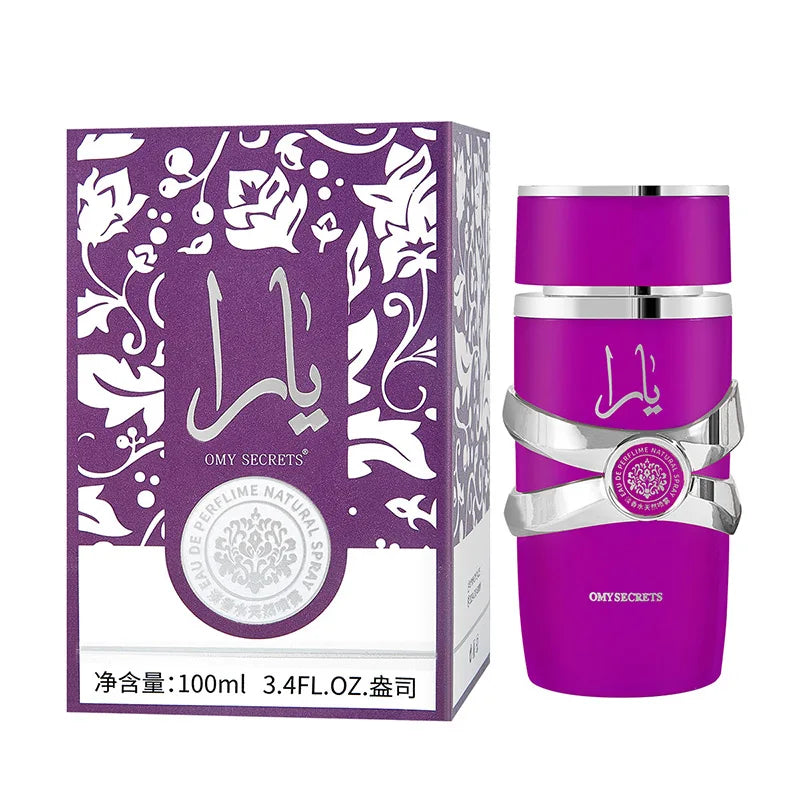 Brand Arabian Wood Perfume Women's Floral Fruity Lasting Fragrance Eau De Toilette Spray Date Charm Fragrance Gift Box 100 Ml
