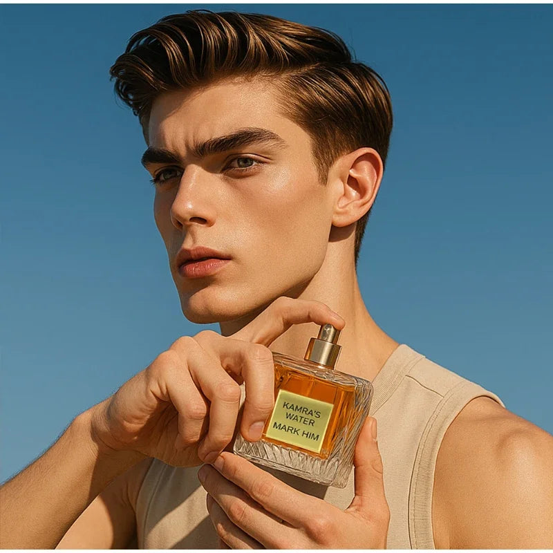 Strong Pheromone Woody Cologne Premium Arabian Unisex Fougère Fragrance Long Lasting Leather Notes Spray Exudes Confidence Charm
