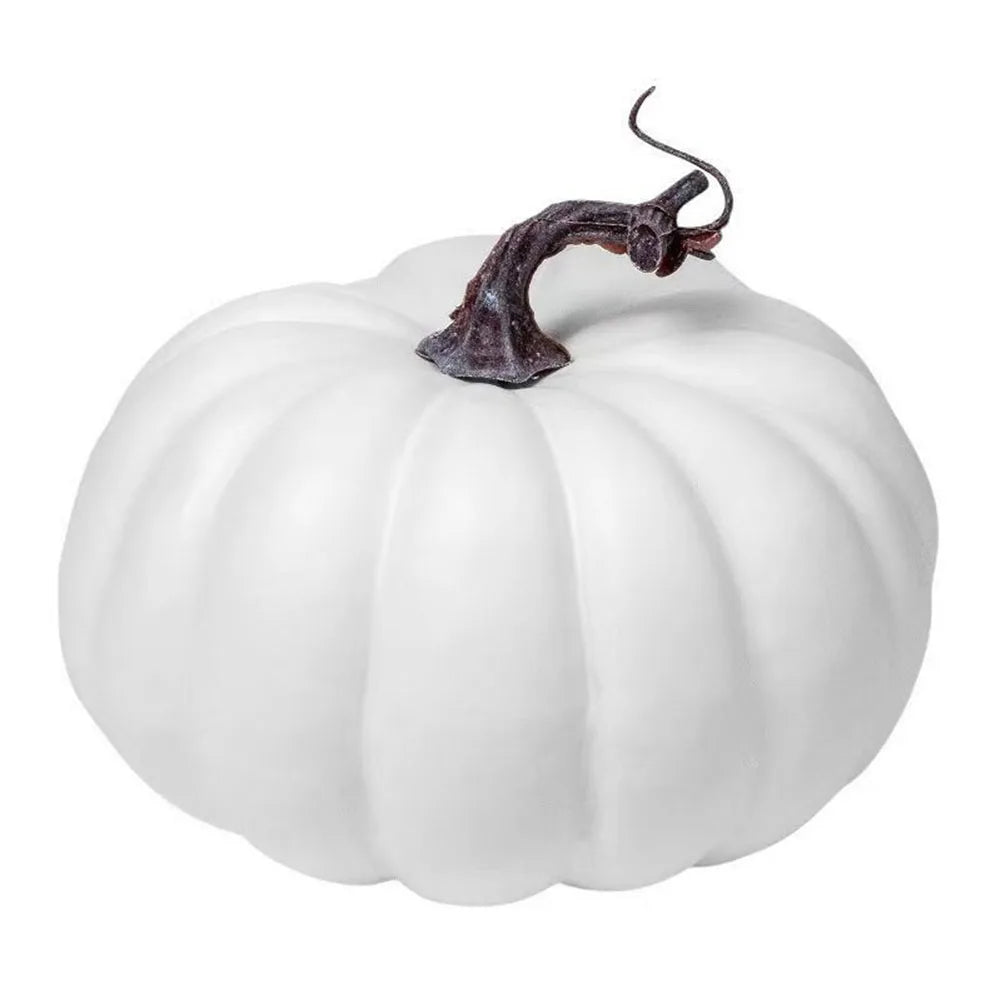 17cm Artificial Pumpkin Fake Simulation Vegetable Thanksgiving Decoration Halloween Party Props DIY Crafts Home Xmas Decoration