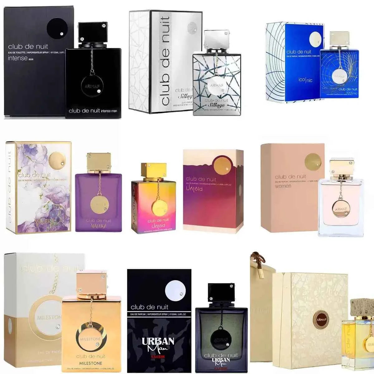Club De Nuit Intense Woman Perfume Oil by Armaf is a fragrance for women ARMAF Club De Nuit Intense Man EDT & Women EDP (105ml)