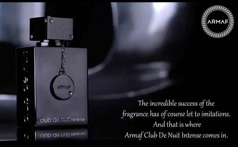 Armaf Club De Nuit Intense Man Eau De Toilette 3.6 Ounce Woody Spicy EDP Perfume Air Type Long Lasting Unisex Cologne Men&Women