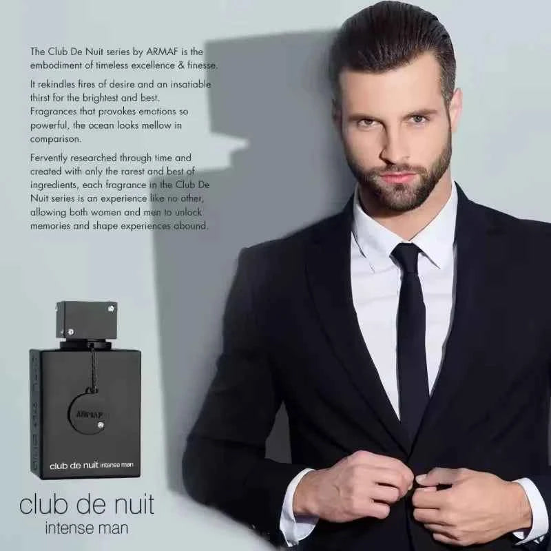 Armaf Club De Nuit Intense Man Eau De Toilette 3.6 Ounce Woody Spicy EDP Perfume Air Type Long Lasting Unisex Cologne Men&Women