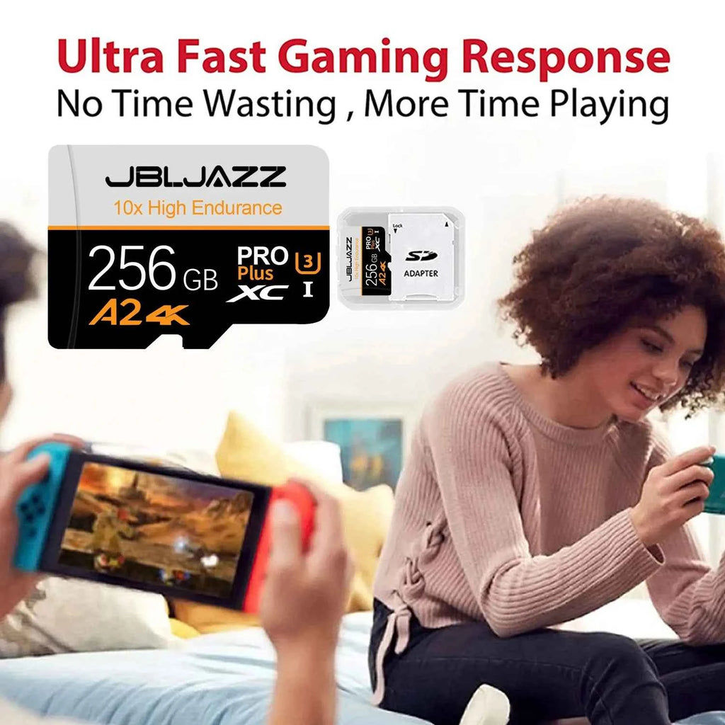 Micro TF SD Card 1TB High Speed Cartao De Memoria 512GB 256GB 128GB 64GB Class 10 U3 V30 TF Flash Cards For Phone Camera Drone