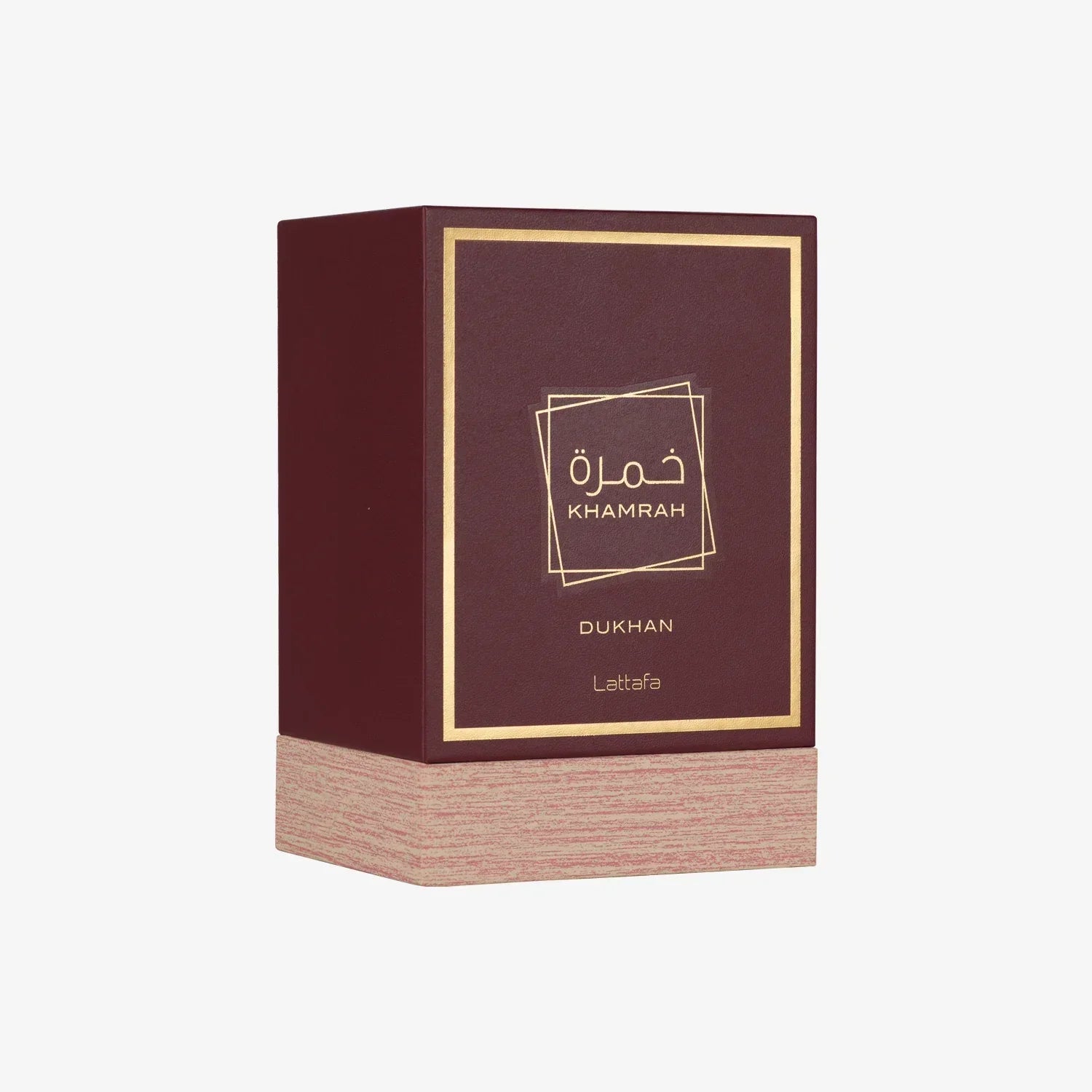 Lattafa Khamrah Dukhan Eau De Parfum 3.4oz / 100ml – Long Lasting Smoky Spicy Unisex Perfume, Luxury Oriental Fragrance Gift