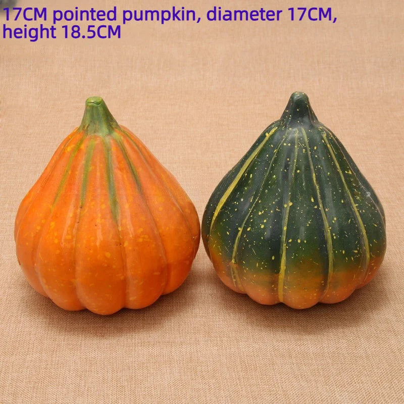 Artificial Vegetable Pumpkins, Kitchen Cabinet, Home Decoration, Photography Props, Big Pumpkin, Cabinet, 32cm