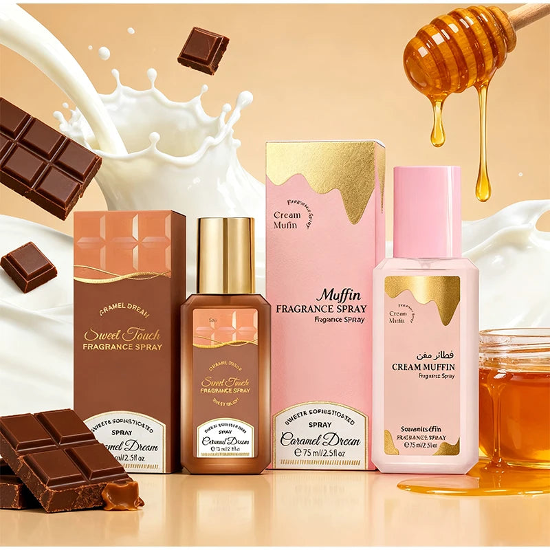 Cream Pancake Perfume Arab Brand Long-lasting Fragrance Fresh Floral Fruity Gourmet Tune Elegant Charm Neutral Eau De Toilette