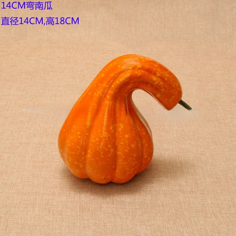 Artificial Vegetable Pumpkins, Kitchen Cabinet, Home Decoration, Photography Props, Big Pumpkin, Cabinet, 32cm