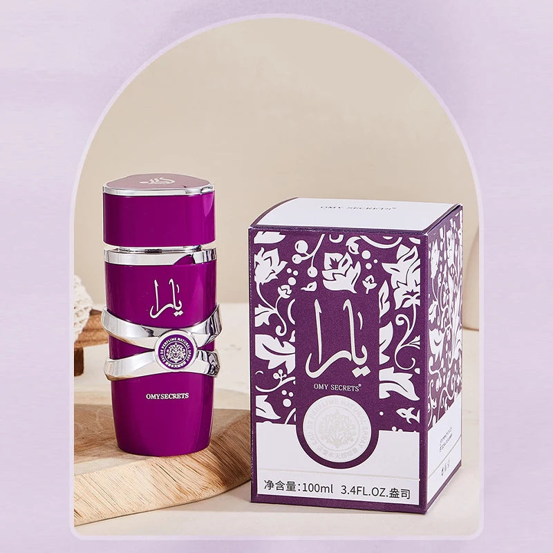 Brand Arabian Wood Perfume Women's Floral Fruity Lasting Fragrance Eau De Toilette Spray Date Charm Fragrance Gift Box 100 Ml