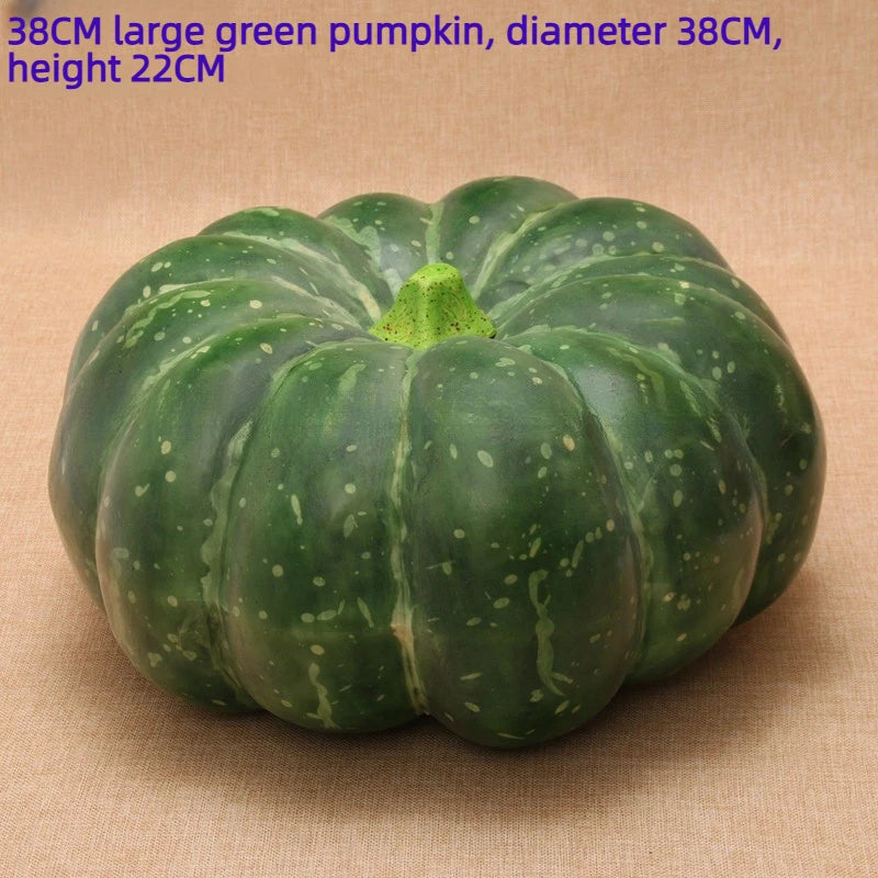 Artificial Vegetable Pumpkins, Kitchen Cabinet, Home Decoration, Photography Props, Big Pumpkin, Cabinet, 32cm