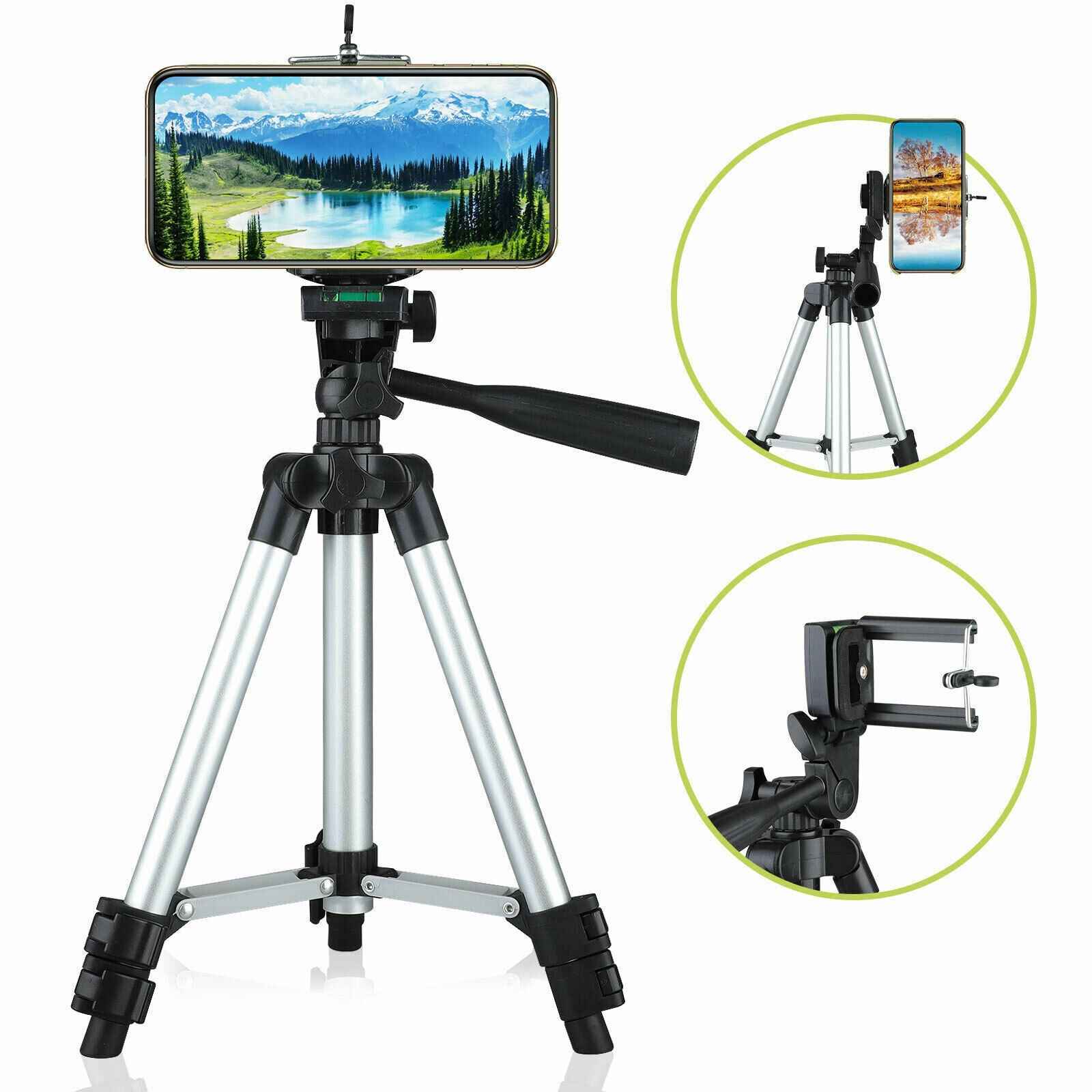 Professional Camera Tripod Stand Holder Mount For Cell Phone, Portable Tripod, Mobile Phone Live Stream Holder, Camera Tripod
