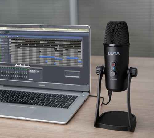 Interview Speech USB Condenser Recording Microphone
