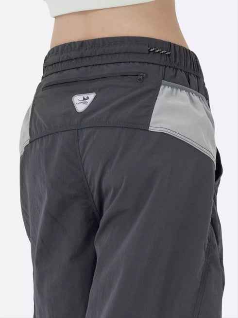 Fleece-Lined Quick-Dry Paratrooper Cargo Pants Water-Repellent Outdoor Joggers