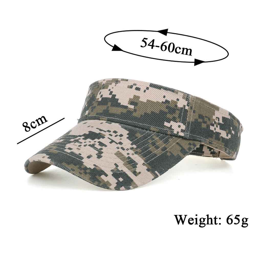 Camouflage Camouflage Pattern Baseball Men's Women's Hip Hop Headwear Outdoor Sports Sunscreen