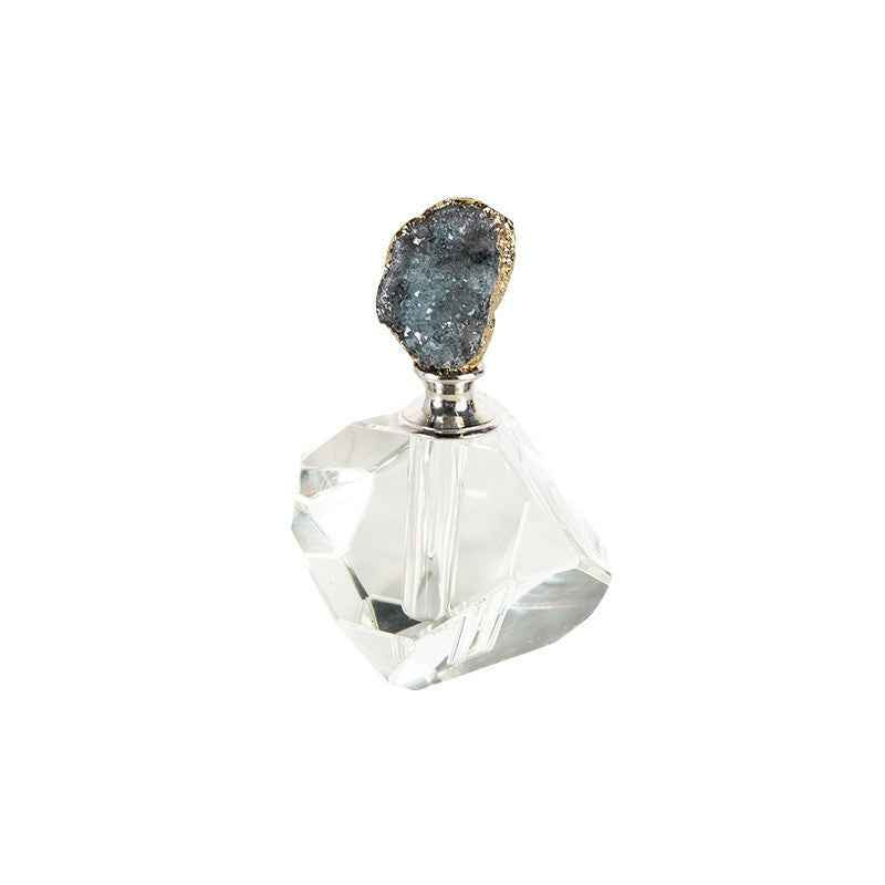 Fashion Electroplating Light Luxury Agate Perfume Bottle
