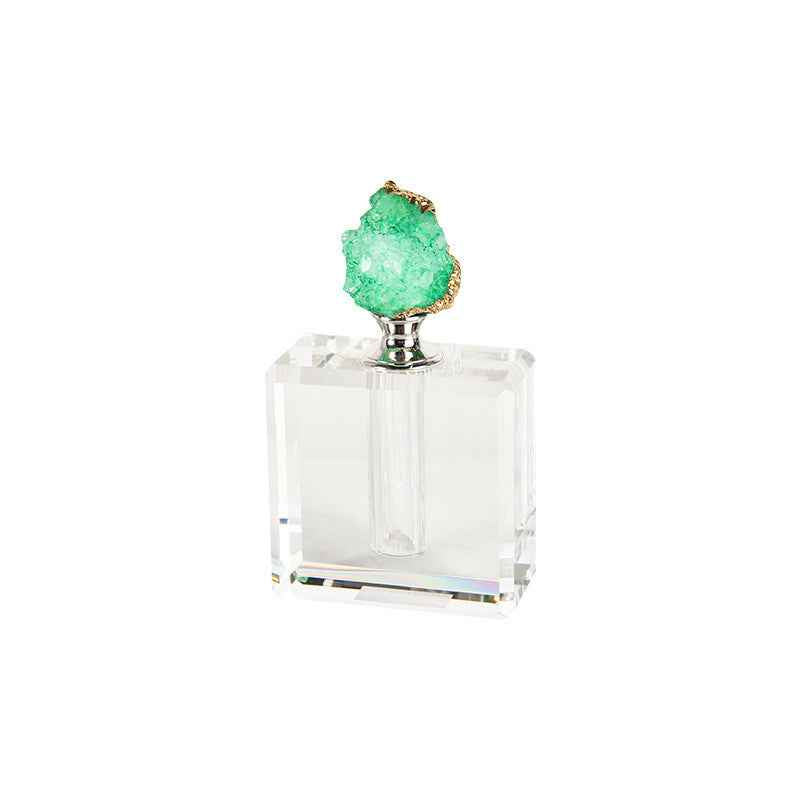 Fashion Electroplating Light Luxury Agate Perfume Bottle