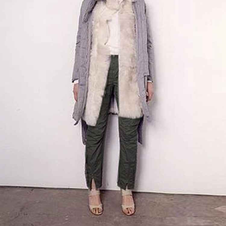Layered Bondage Aesthetic Pants Men's And Women's High Street Zipper Pleated Casual Trousers
