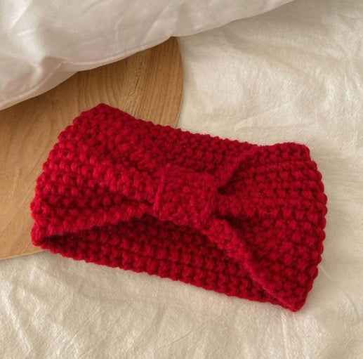 Wool Wide Brimmed Headband Hat Headwear Autumn And Winter Warm Headscarf