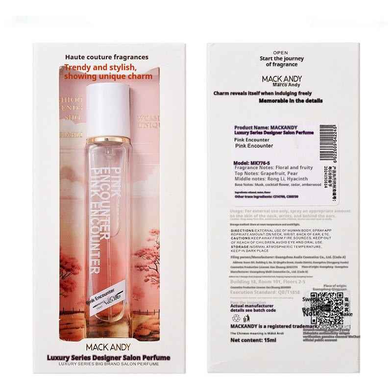 Luxury Series Designer Salon Perfume 15ml Natural Light Fragrance