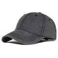 Vintage Washed Cotton Baseball Cap Plain Adjustable Dad Hat Low Profile Trucker Unisex Style Headwear