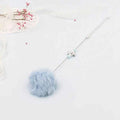 Colorful Pom Pom Cat Teaser Wand with Bell Toy